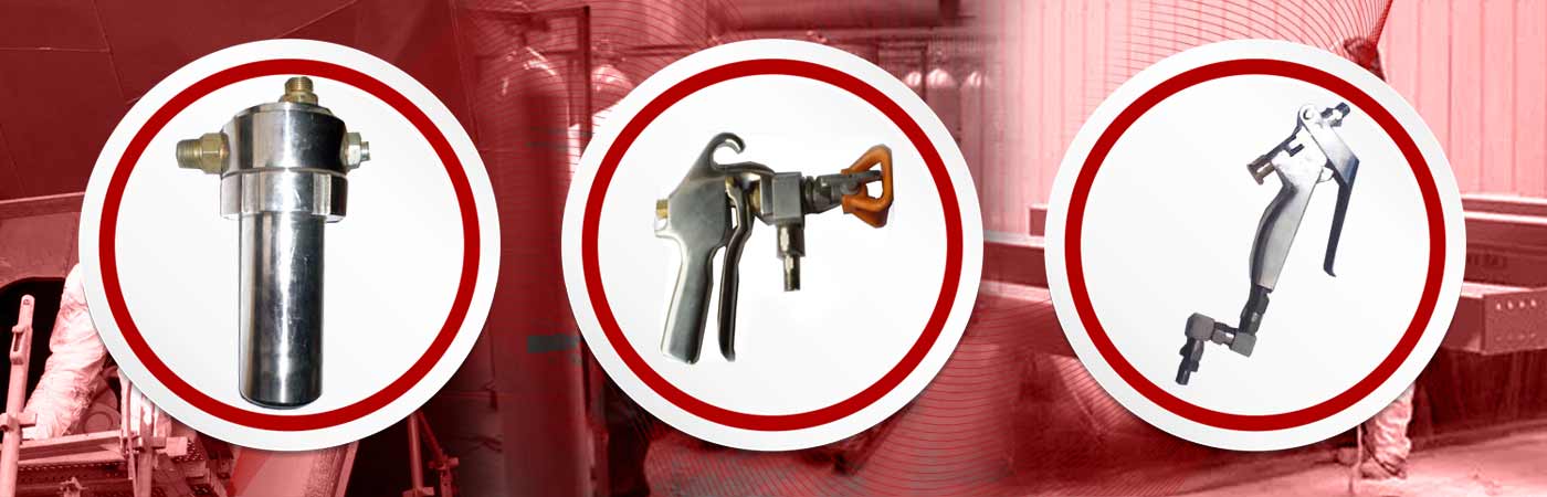 Pneumatic Airless / Pneumatic Paint Sprayers, Epoxy And Surface Coating Equipments / Jaguar Surface Coating Equipments / Epoxy And Waterproof Coating Spray Equipments 